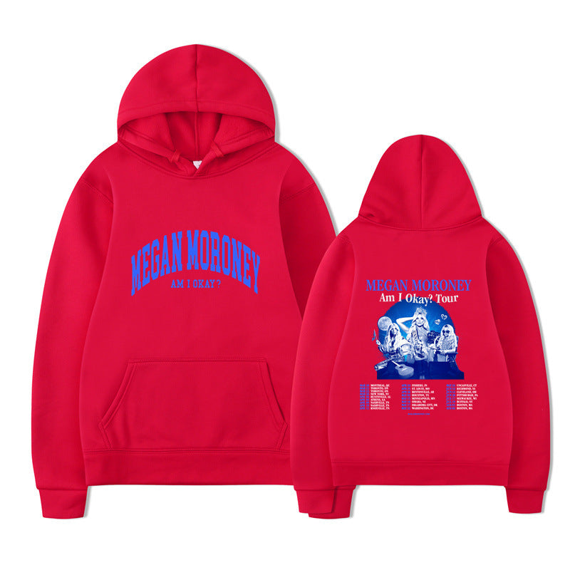 Am I Okay Tour Hoodies Megan Moroney Printing