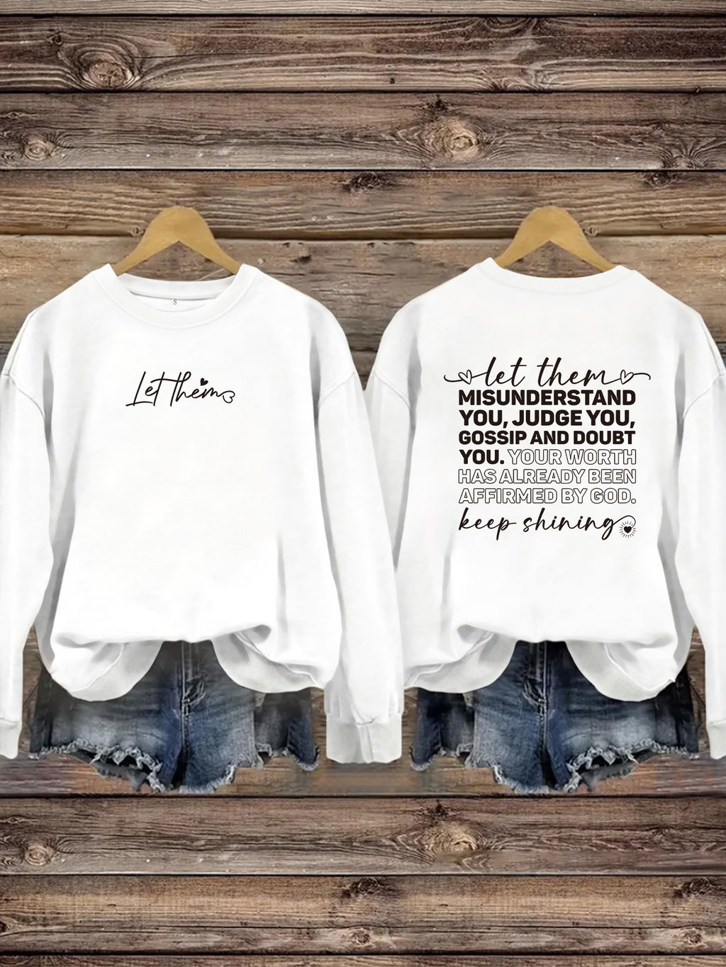 Let them print hoodies