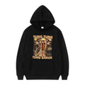Tung Tung Tung Sahur Funny Baseball Bat Meme Hoodies for Men