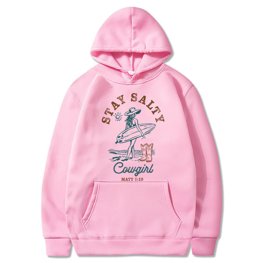 Stay Salty Hoodie Funny Beach Shirts for Women Salty hoodies
