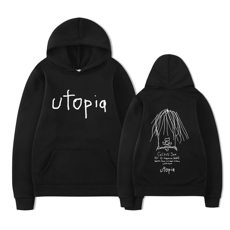 Raper Cactus Jack bluzy z kapturem męskie damskie Hoodies