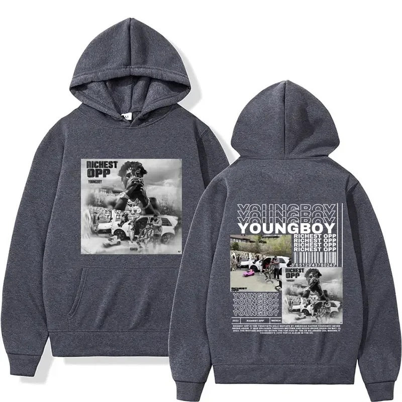 RapperNew Album Graphic Hoodies Men Hip Hop F