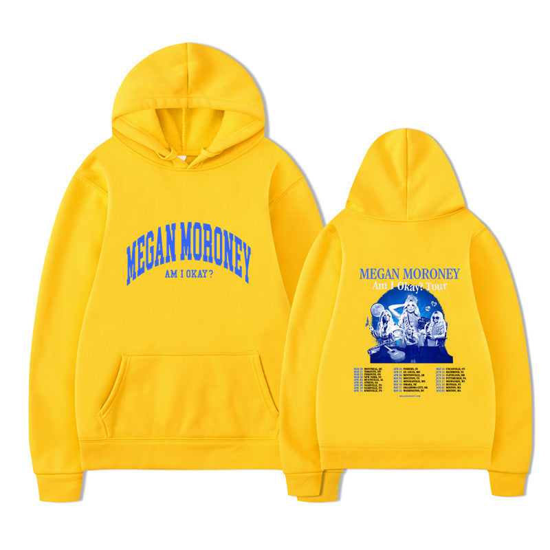 Am I Okay Tour Hoodies Megan Moroney Printing