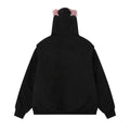 Embroidered Mountain Carving Cotton Robe Female