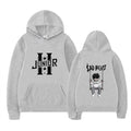 Sad Boys Hooded Sweatshirt European Size Printed Sweatshirt Style Elegant Other Cotton