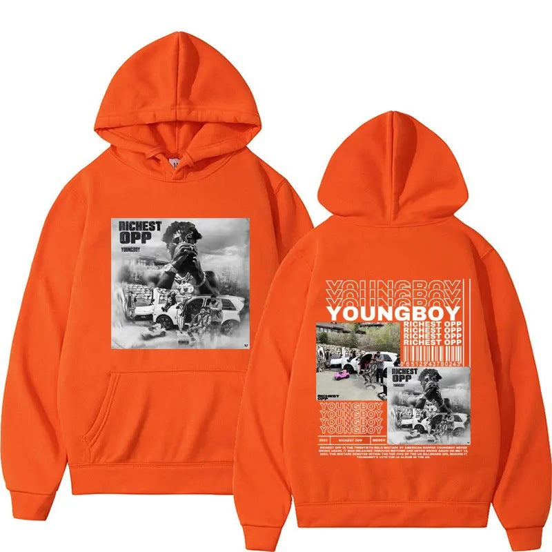 RapperNew Album Graphic Hoodies Men Hip Hop F