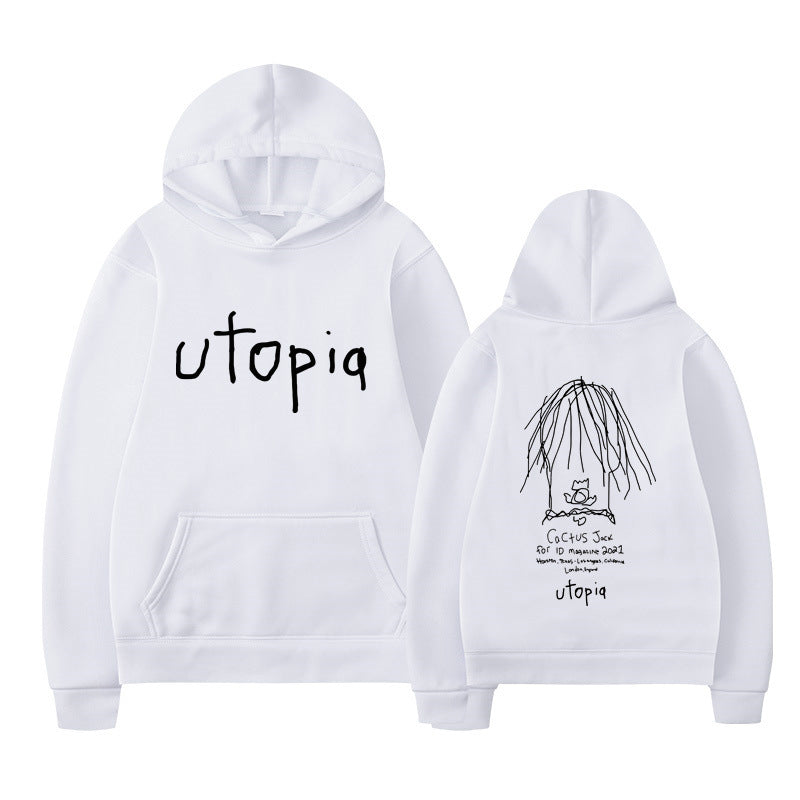 Raper Cactus Jack bluzy z kapturem męskie damskie Hoodies