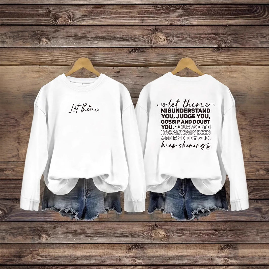 Let them print hoodies