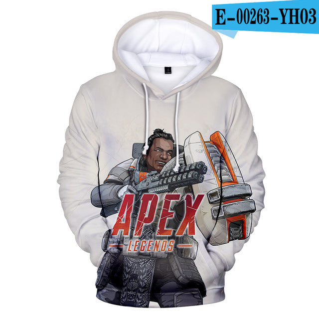 Frdun Tommy New 3D Apex Legends Hoodies Sweatshirt Casual Harajuku 3D Hoodies Sweatshirts Apex Legends