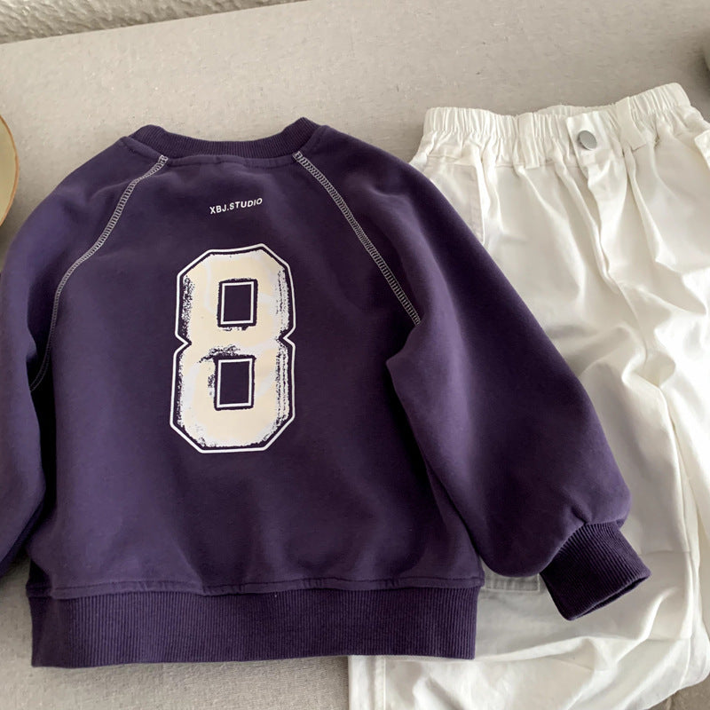 Spring and Autumn Hoodies Children's Versatile Spring Clothes