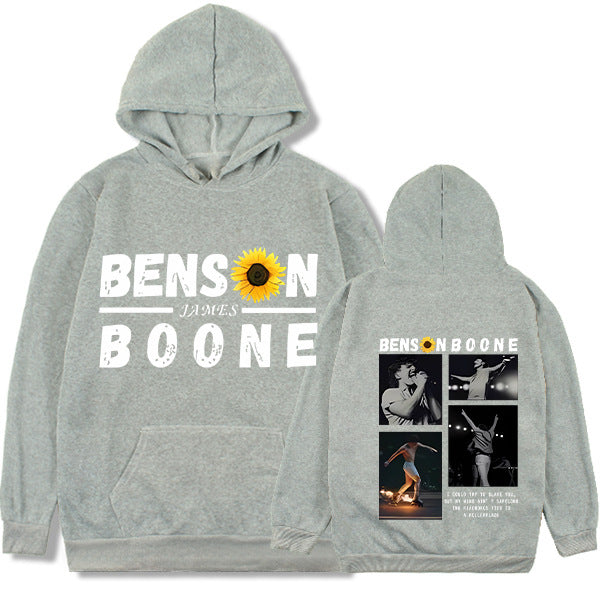 Benson Boone Hoodies Fireworks & Rollerblades  Tour Pull