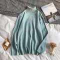 Male Sweater Men's Winter Pullover Turtle Neck  Jumper White Mens Knitwear Pull Homme Turtleneck Sweater Christmas Cotton black