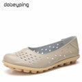 New Beanie Hole Women's Shoes Maternity Shoes Plus Size Mother Shoes Casual Women's Flat Shoes